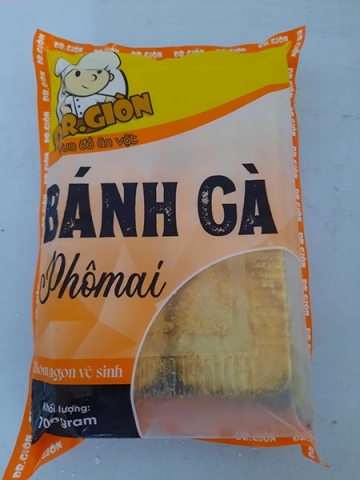 Bánh gà phô mai DR GIÒN 500gr