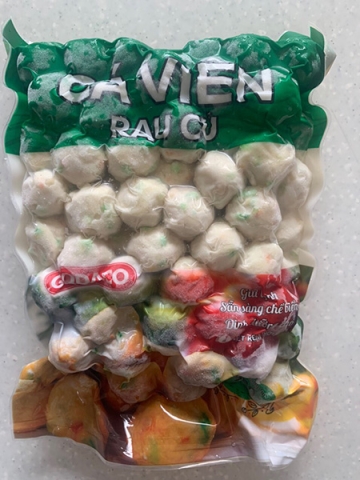 Cá viên rau củ Godaco 500gr