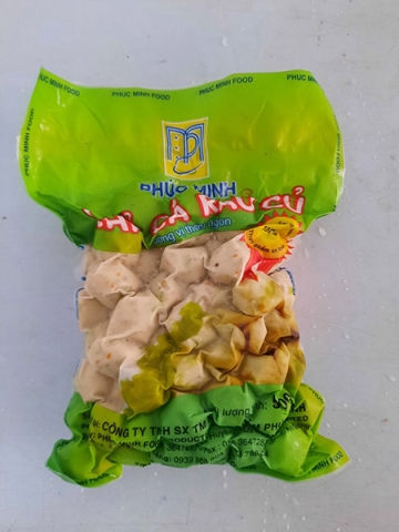 Chả cá rau củ Phúc Minh 500gr