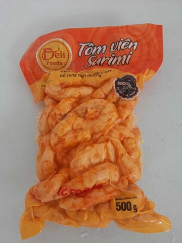 Tôm con surimi Deli Foods 500gr