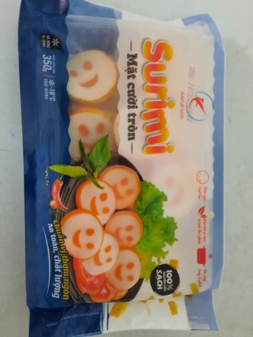 Viên surimi mặt cười Đạt Phương 350gr