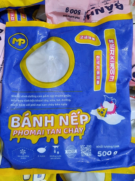 Bánh nếp pho mai tan chảy MP 500gr