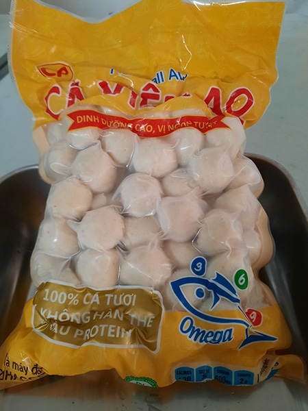 Cá viên AQ CP 500gr