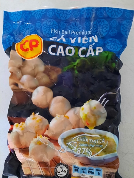 Cá viên CP cao cấp 500gr