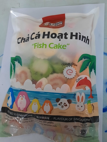 Chả cá hoạt hình Lichuan 500gr