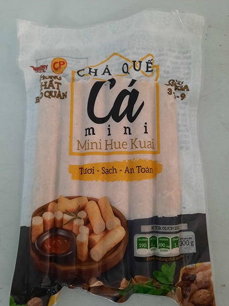 Chả cá quế CP 300gr