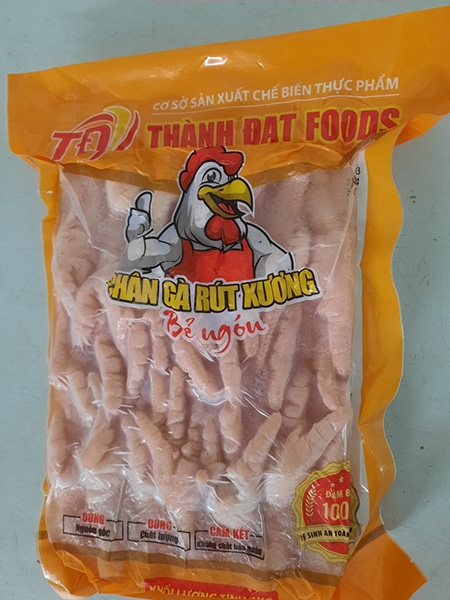 Chân gà rút  xương Thành Đạt 1kg