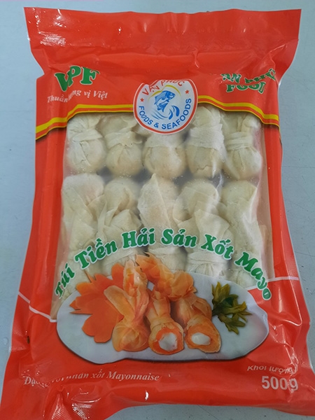 Túi tiền hải sản xốt mayo Vạn Phúc Food 500gr